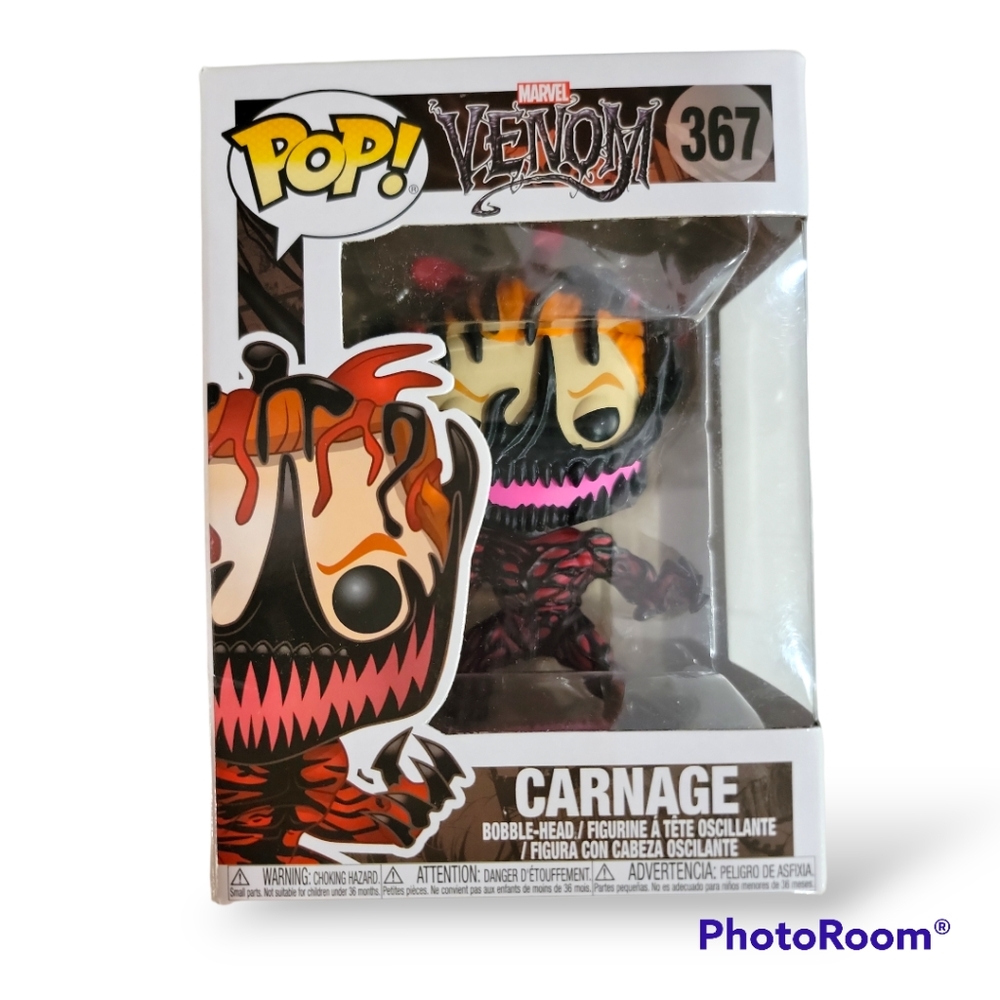 Carnage Venom Funko Pop
